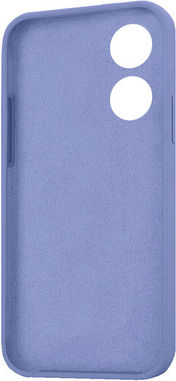 Umschlag Rückseite Silikon Lila (Oppo Reno8 T)