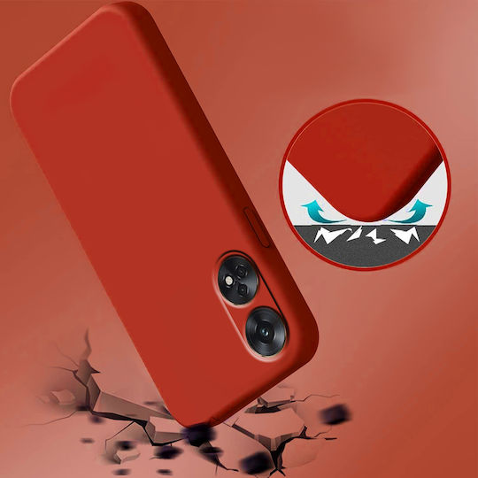 Back Cover Silicon Roșu (Oppo Reno8 T)