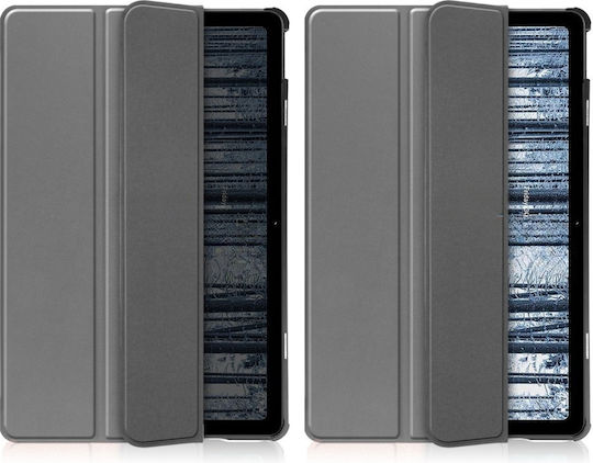Nokia Smartcase Флип капак Устойчив Сив (Nokia T21)
