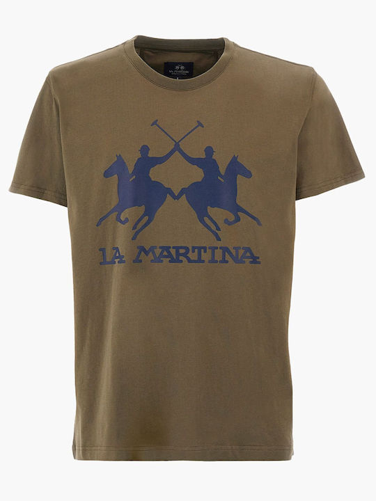 La Martina Herren T-Shirt Kurzarm Ladi