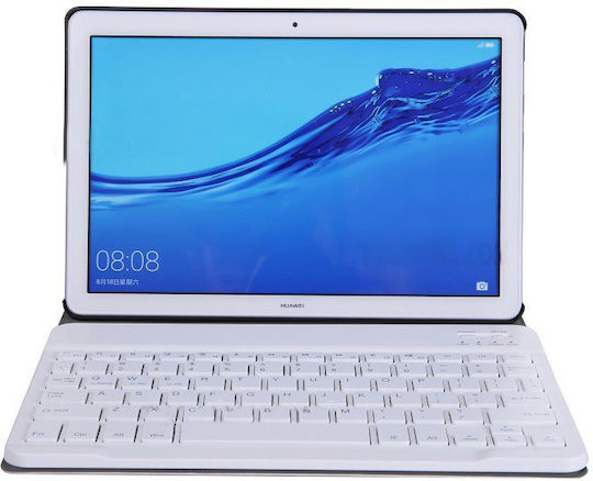 Flip Cover mit Tastatur Englisch US Gold für MediaPad T5 10.1