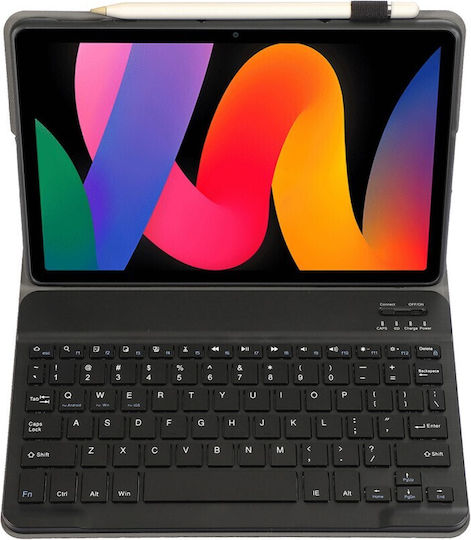 Flip Cover με Πληκτρολόγιο στα Αγγλικά US Μαύρη (Xiaomi Redmi Pad SE)