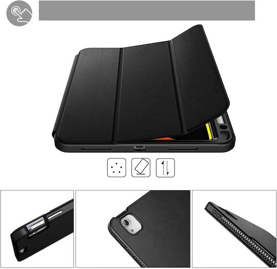 Suritch Flip Cover Μαύρη (iPad Air 2020/2022)
