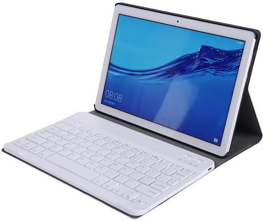 Flip Cover mit Tastatur Englisch US Rosa für MediaPad T5 10.1