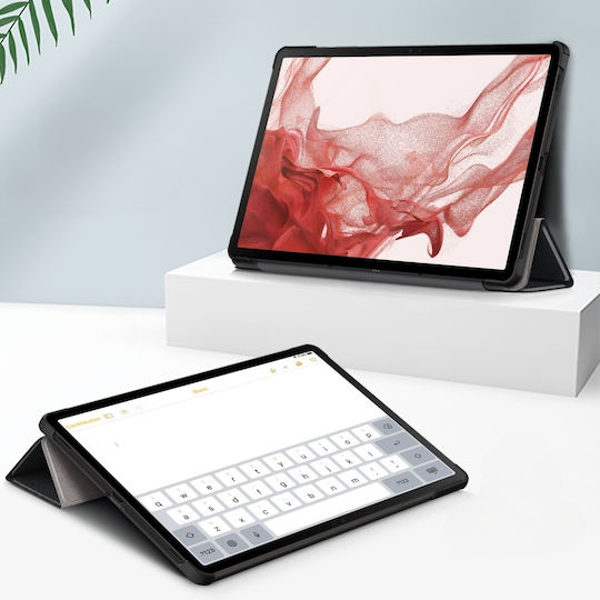 Flip Cover Ανθεκτική Μαύρη (Samsung Galaxy Tab S9)
