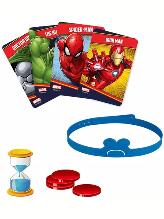 Brettspiel Wer ist auf dem Kopf mit Marvel-Helden Luna