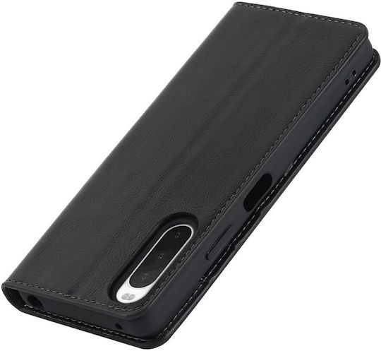 Book Δερμάτινο Μαύρο (Xperia 10 IV)