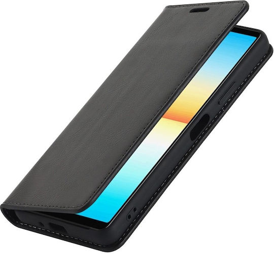 Book Δερμάτινο Μαύρο (Xperia 10 IV)