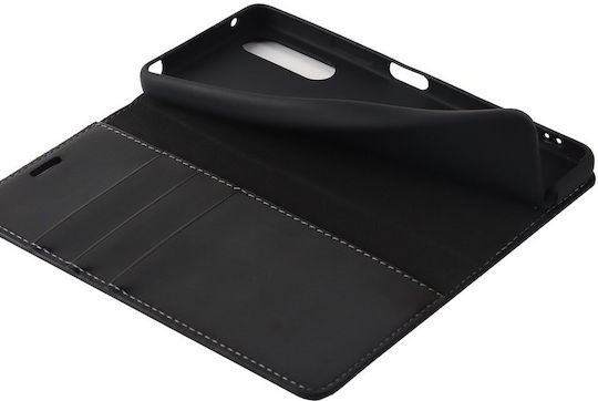Book Δερμάτινο Μαύρο (Xperia 10 IV)