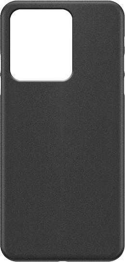 Back Cover Σιλικόνης Μαύρο (Motorola Edge 40)