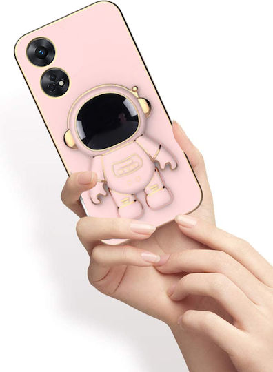 Back Cover Silicon Roz (Oppo Reno8 T)