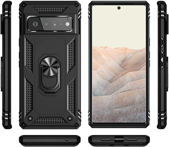 Back Cover Μεταλλικό Μαύρο (Google Pixel 6 Pro)