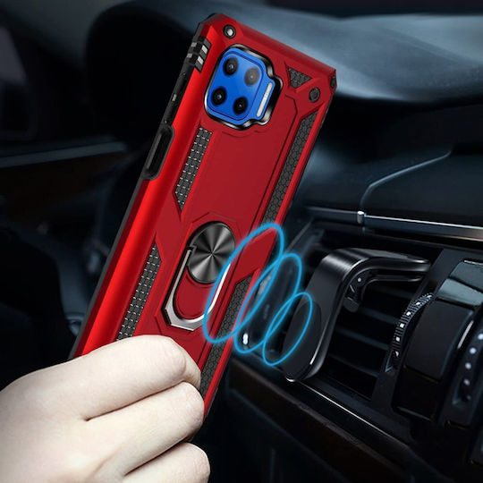 Erbord Back Cover Metallic Red (Moto G 5G Plus)