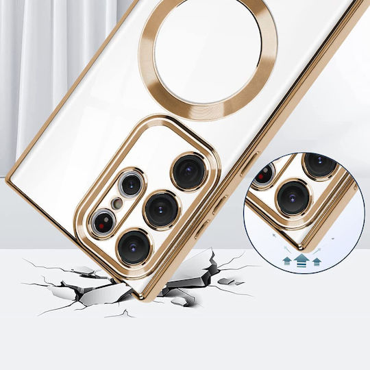 Back Cover Silicone Gold (Galaxy S22 Ultra)