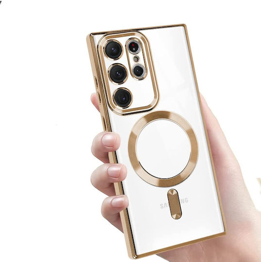 Back Cover Silicone Gold (Galaxy S22 Ultra)