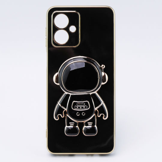 Motorola Astronaut Back Cover Silicon Negru (Motorola Moto G54 5G)