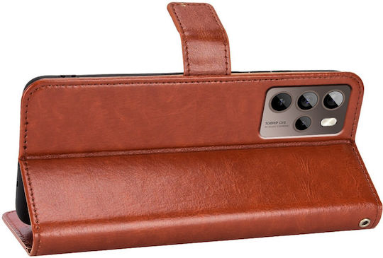 HTC Wallet Δερματίνης Καφέ (HTC U23 Pro)