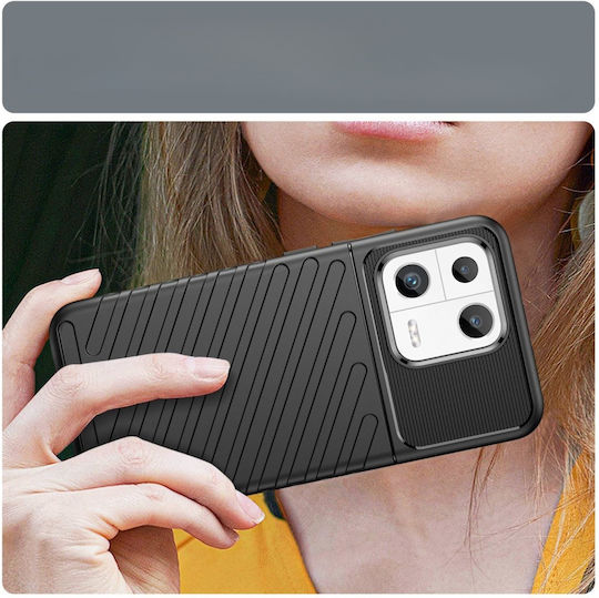 Thunder Back Cover Σιλικόνης Μαύρο (Xiaomi 13)