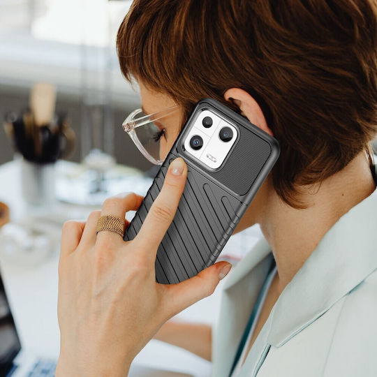 Thunder Back Cover Σιλικόνης Μαύρο (Xiaomi 13)
