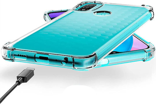 Erbord Back Cover Σιλικόνης Διάφανο (Moto E20)