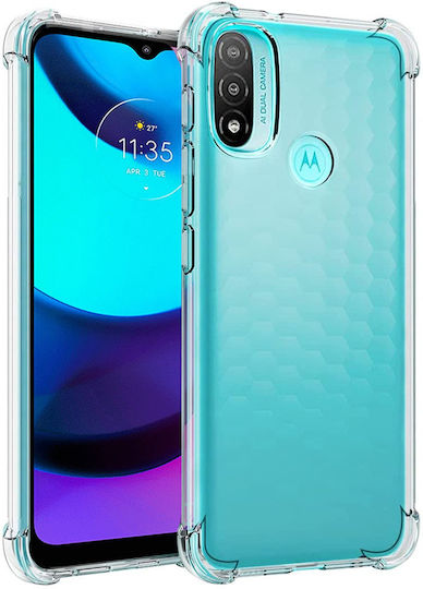 Erbord Back Cover Σιλικόνης Διάφανο (Moto E20)