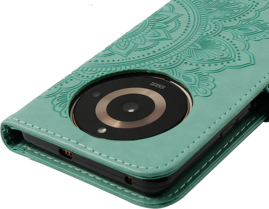 Book Piele artificială / Plastic / Silicon Verde (Realme 11 Pro / 11 Pro+)