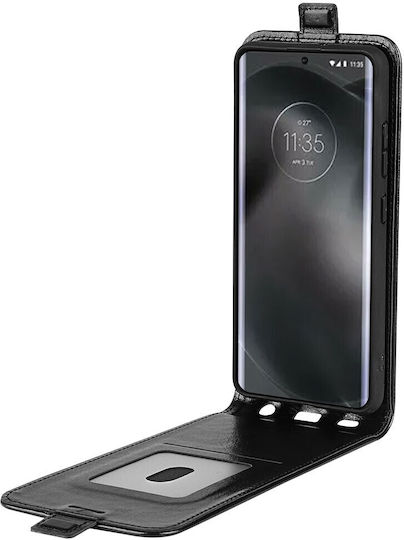 Buchen Sie Leder / Synthetisches Leder Schwarz (Motorola Edge 30 Neo 5G)