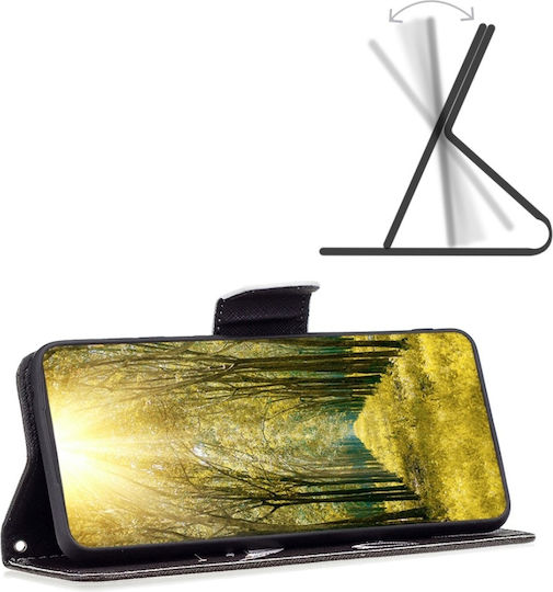 Портмоне Изкуствена кожа Черен ( TCL 30 / 30+ / 30 5G)