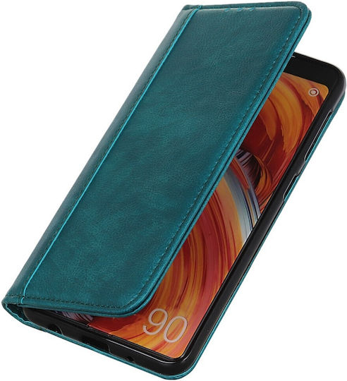 Samsung Портмоне Кожа / Силикон Зелен (Samsung Galaxy A55 5G)