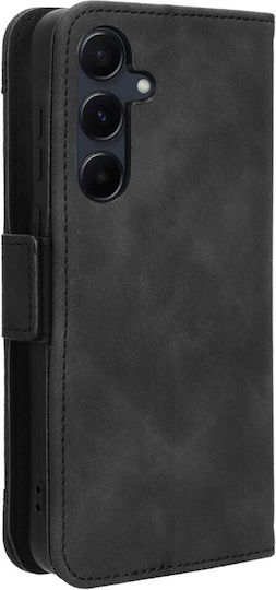 Samsung Book Synthetic Leather / Plastic / Silicone Black (Samsung Galaxy A55 5G)