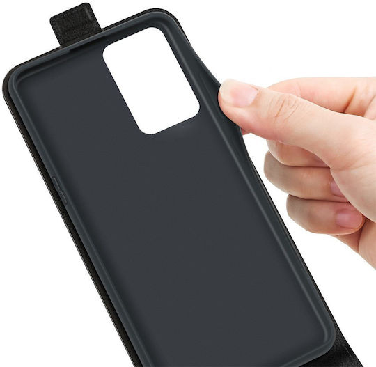 Erbord Book Δερμάτινο / Δερματίνης Μαύρο (Realme 8 5G)