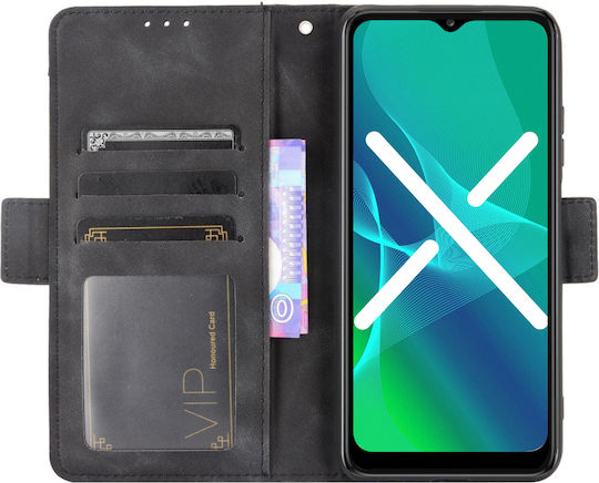 Erbord Buchen Sie Synthetisches Leder / Kunststoff / Silikon Schwarz (Galaxy Xcover 5)