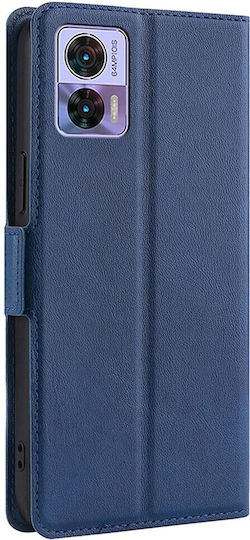 Wallet Δερματίνης Navy Μπλε (Motorola Edge 30 Neo 5G)