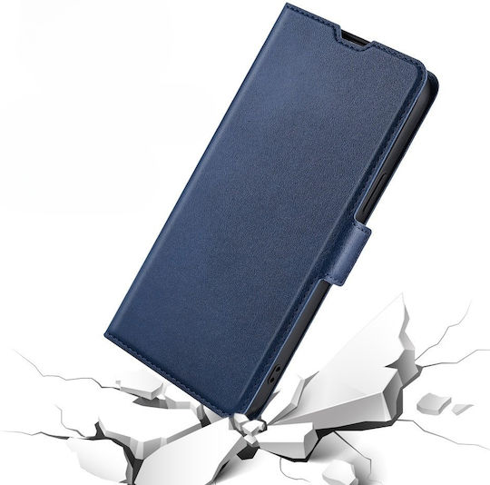 Wallet Δερματίνης Navy Μπλε (Motorola Edge 30 Neo 5G)