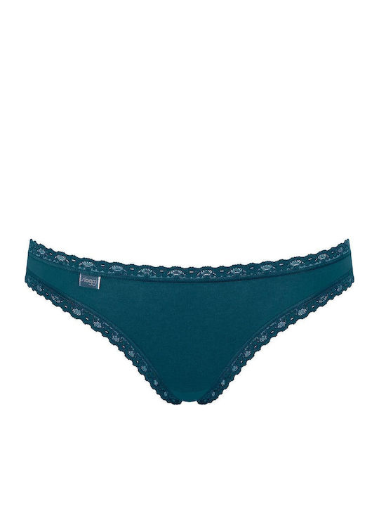 24/7 Weekend H Βαμβακερά Women's Slip 3Pack Blue Combination