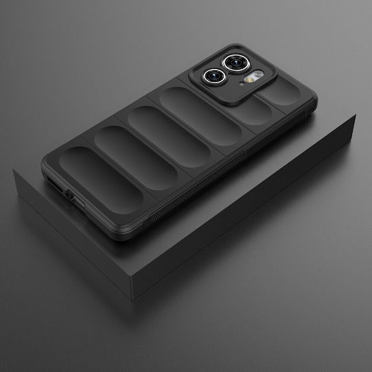 Back Cover Πλαστικό / Σιλικόνης Μαύρο (Motorola Edge 40)