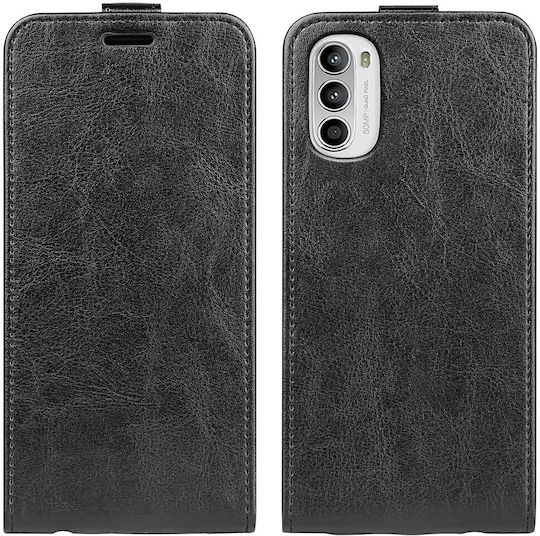 Erbord Book Δερμάτινο / Δερματίνης Μαύρο (Moto G52)