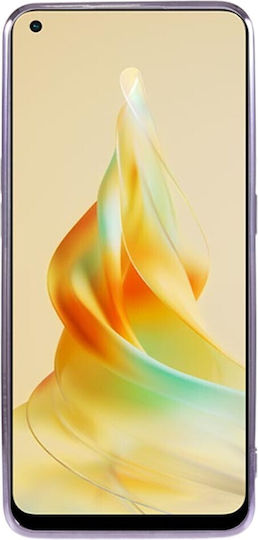 Back Cover Σιλικόνης Μωβ (Oppo Reno8 T)