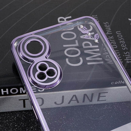 Back Cover Σιλικόνης Μωβ (Oppo Reno8 T)