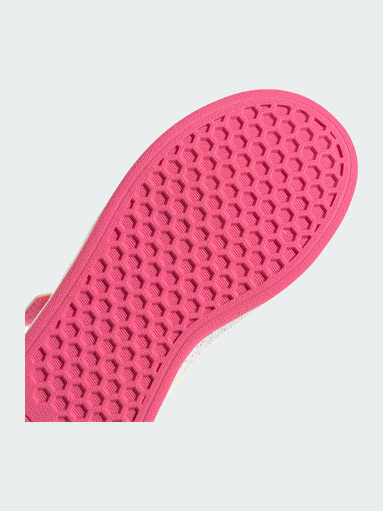 GRAND COURT Παιδικά Sneakers με Σκρατς Λευκά