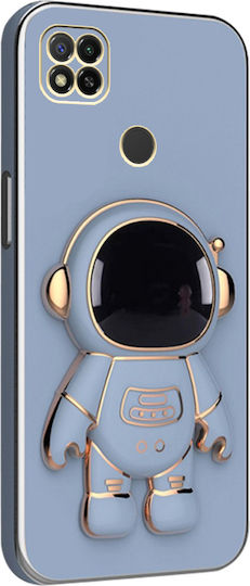 Back Cover Σιλικόνης Μπλε (Redmi 9C)