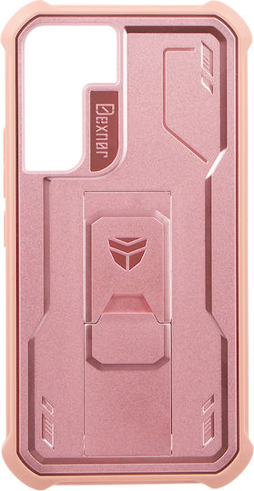 Dexnor 360 Full Cover Σετ με Τζαμάκι Ροζ (Galaxy S22 5G)