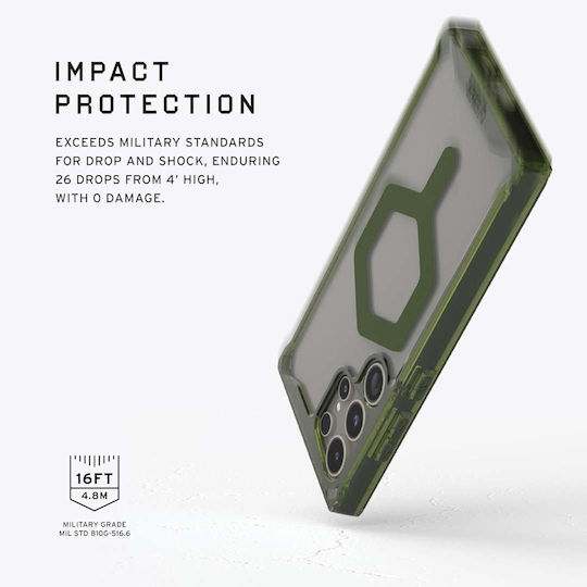 UAG Plyo Pro Back Cover Silicone / Plastic 2mm Transparent (Galaxy S24 Ultra)