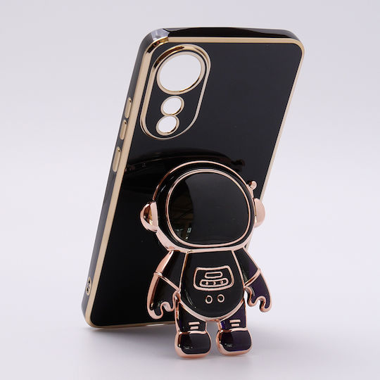 Oppo Astronaut Back Cover Silicone Black (Oppo A78 4G)