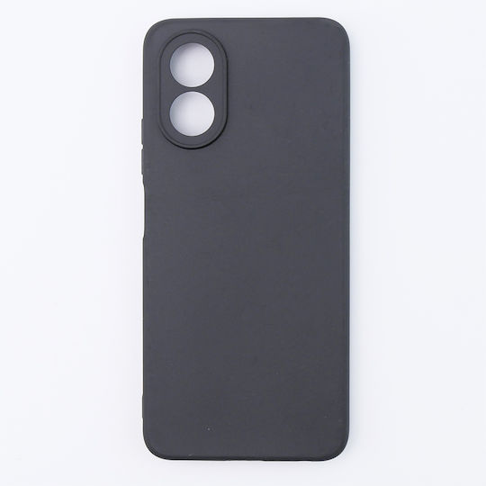 Oppo Back Cover Σιλικόνης Μαύρο (Oppo A38 4G)