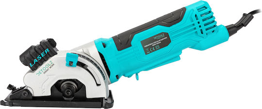 Detoolz Δισκοπρίονο 480W με Σύστημα Αναρρόφησης