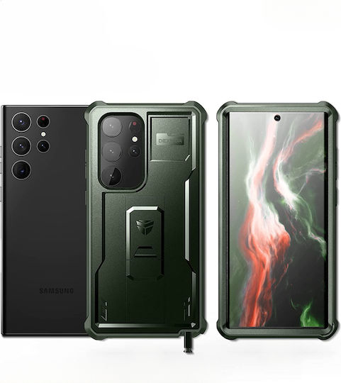 Dexnor 360 Full Cover Πράσινο (Galaxy S23 Ultra)