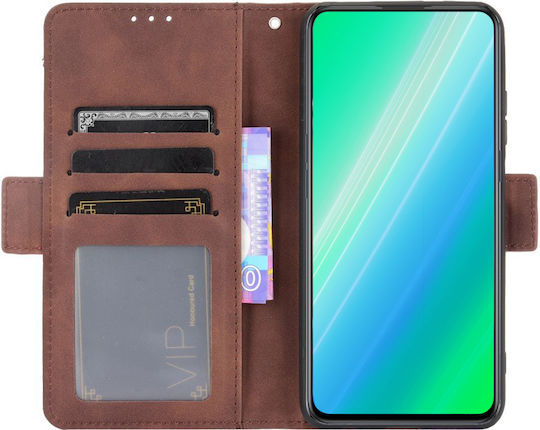 Oppo Book Δερματίνης / Πλαστικό / Σιλικόνης Καφέ (Oppo A78 4G)