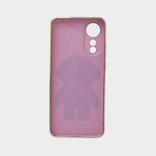 Oppo Astronaut Back Cover Silicone Purple (Oppo A78 4G)