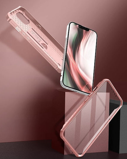 Dexnor 360 Full Cover Ροζ (iPhone 13)